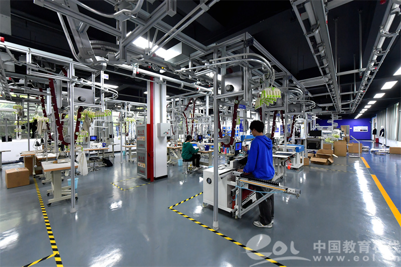 课岗融合 校企共建 浙纺服职院打造服装数字化学习型工厂